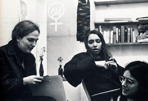Students meeting in the Women's Union in Smith Center, 1972.