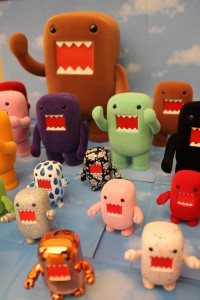 Domo figurines from Dark Horse Comics