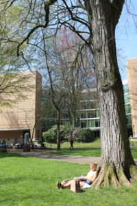 PSU Library exterior 
