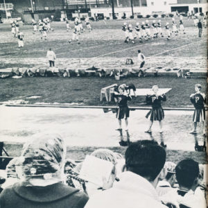 Football rally in 1963 Viking.