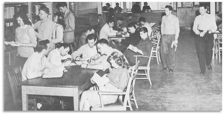 Library Studying 1947
