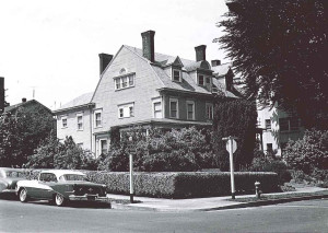 SW Park and Hall Streets in 1965