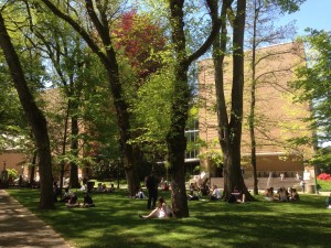 Exterior of Library