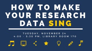 information for research data workshop