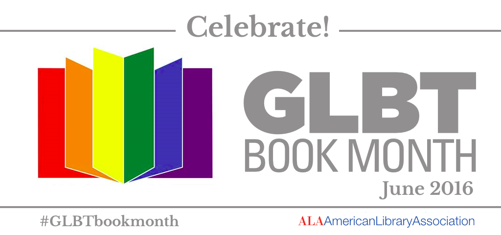 GLBT Book Month logo