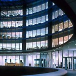 Library at night