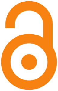 Open access logo showing unlocked padlock