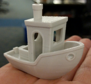 3D-printed boat