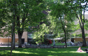 PSU Library exterior